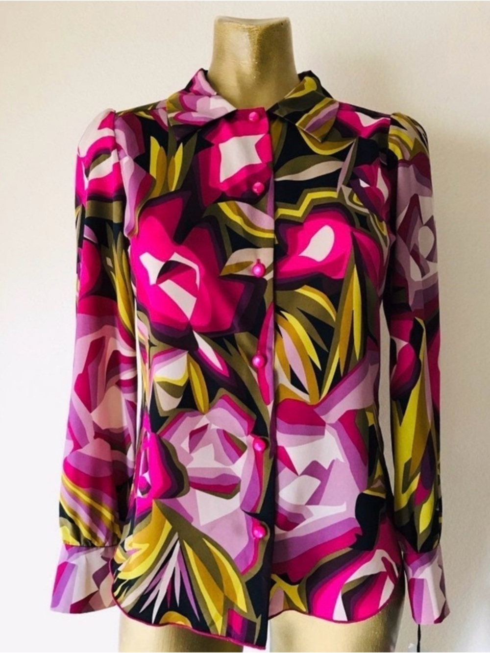 Chic MISSONI For Target NWT Floral BLOUSE XS